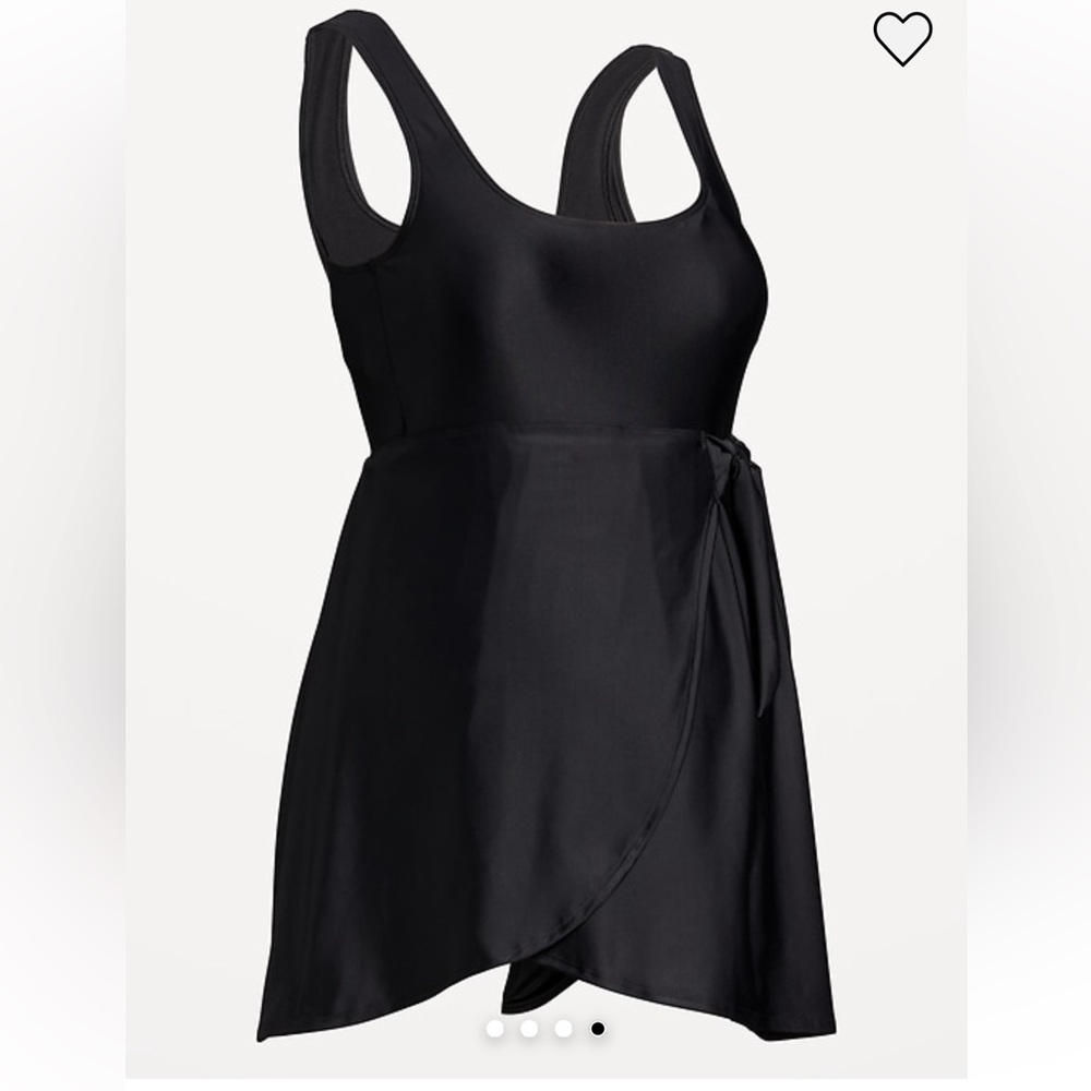 Maternity wrap swim dress - Picture 2 of 5